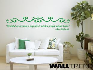 Faltetoválás, idézetek, mondások walltrend faltetoválás ...
